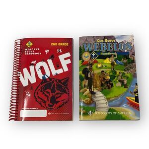 Boy Scout Cub Scout Webelos & Wolf Cub Handbooks 2011 & 2024